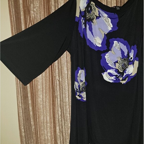 Style & Co 3/4‎ Sleeve Top - Large - Picture 5 of 7